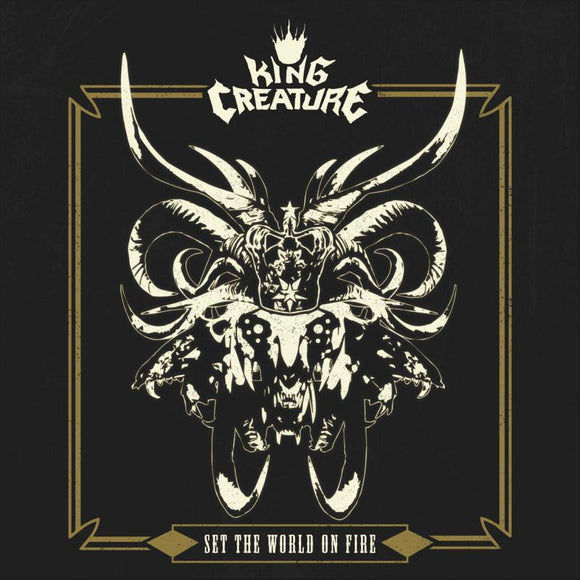 KING CREATURE - SET THE WORLD ON FIRE [Gold Vinyl]