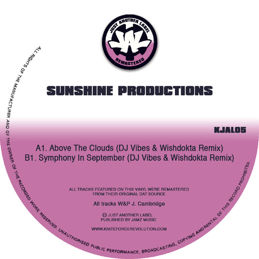 SUNSHINE PRODUCTION - Above The Clouds VW Remixes EP