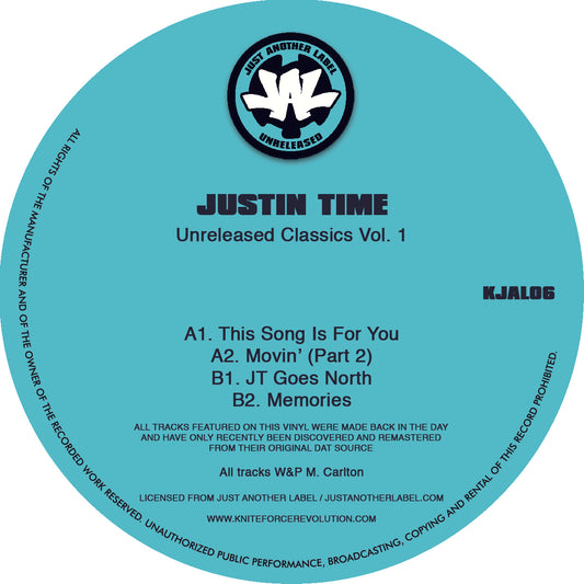 Justin Time - Unreleased Classics Vol. 1 EP