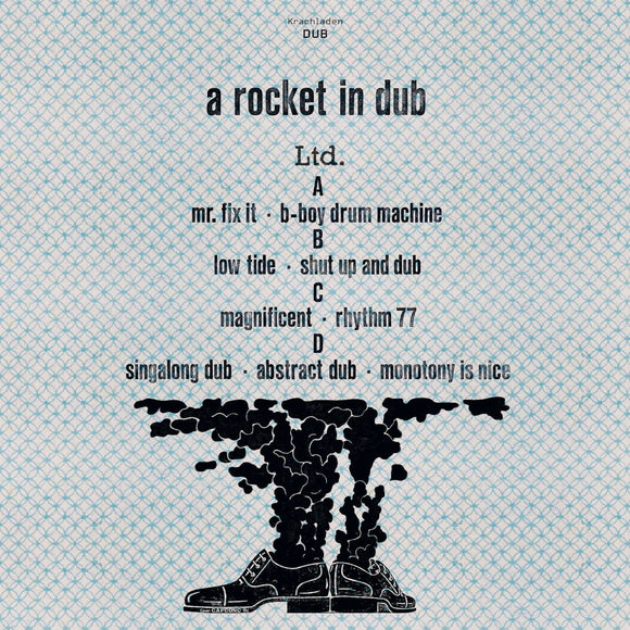A Rocket In Dub - Ltd. (2LP,incl DL,inside out printed cover sleeve)