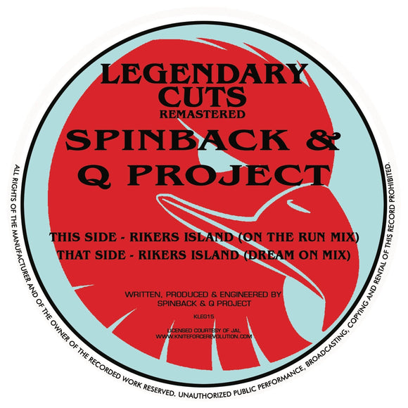 Spinback & Q Project - Rikers Island EP