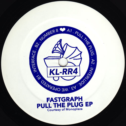 FASTGRAPH - Pull The Plug EP (reissue) (hand-stamped 12")