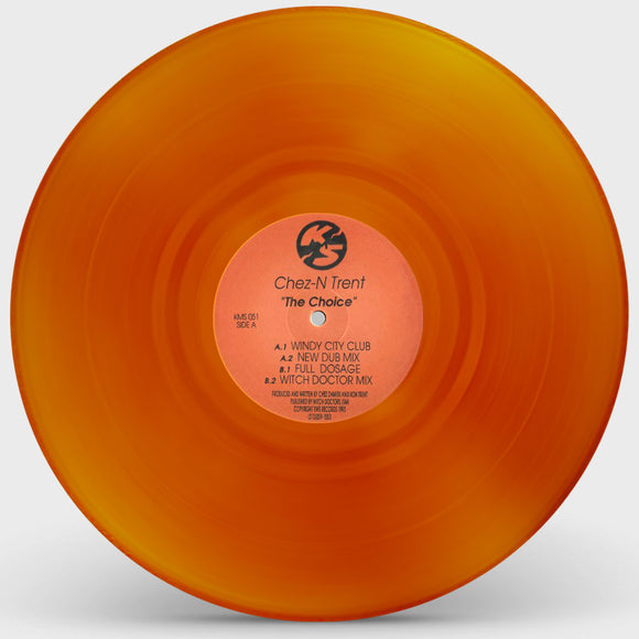 Chez-N Trent (Chez Damier & Ron Trent) - The Choice (Transparent Orange Vinyl)