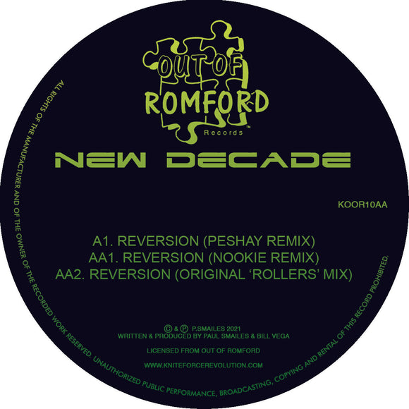 New Decade - Reversion EP