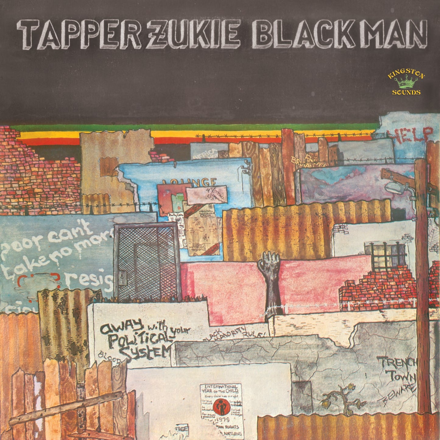 TAPPER ZUKIE - Black Man [LP]