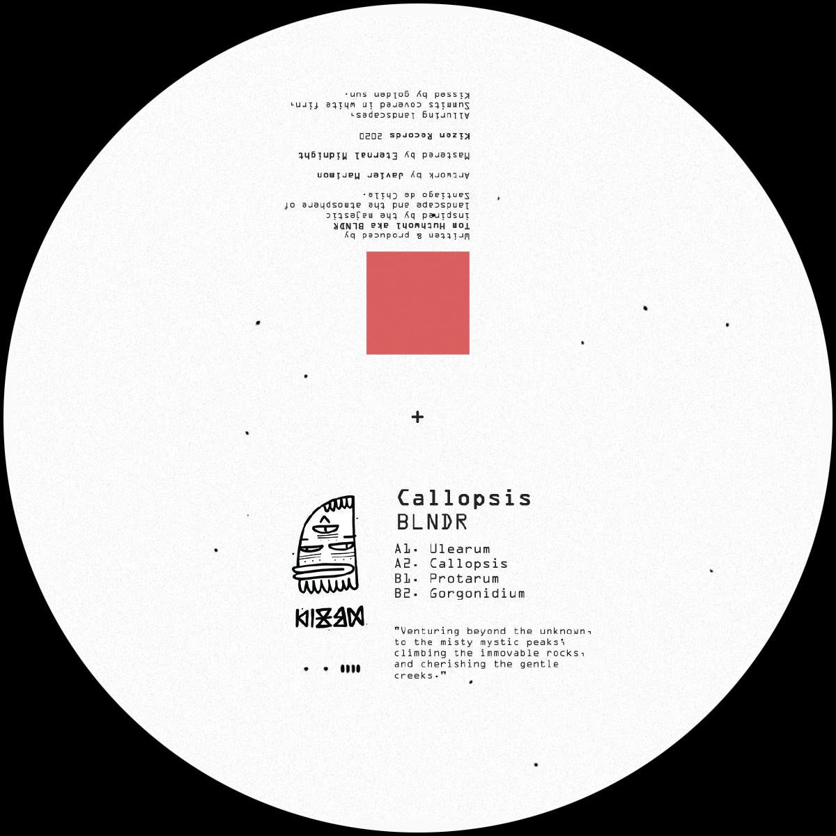 BLNDR - Callopsis [180 grams / incl. dl code]