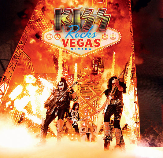 KISS - ROCKS VEGAS (Coloured Vinyl)