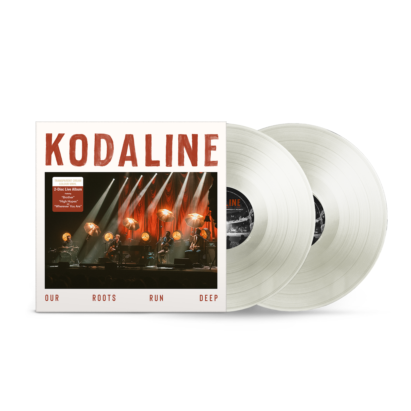 Kodaline - Our Roots Run Deep [Standard LP - Transparent Cream Vinyl]