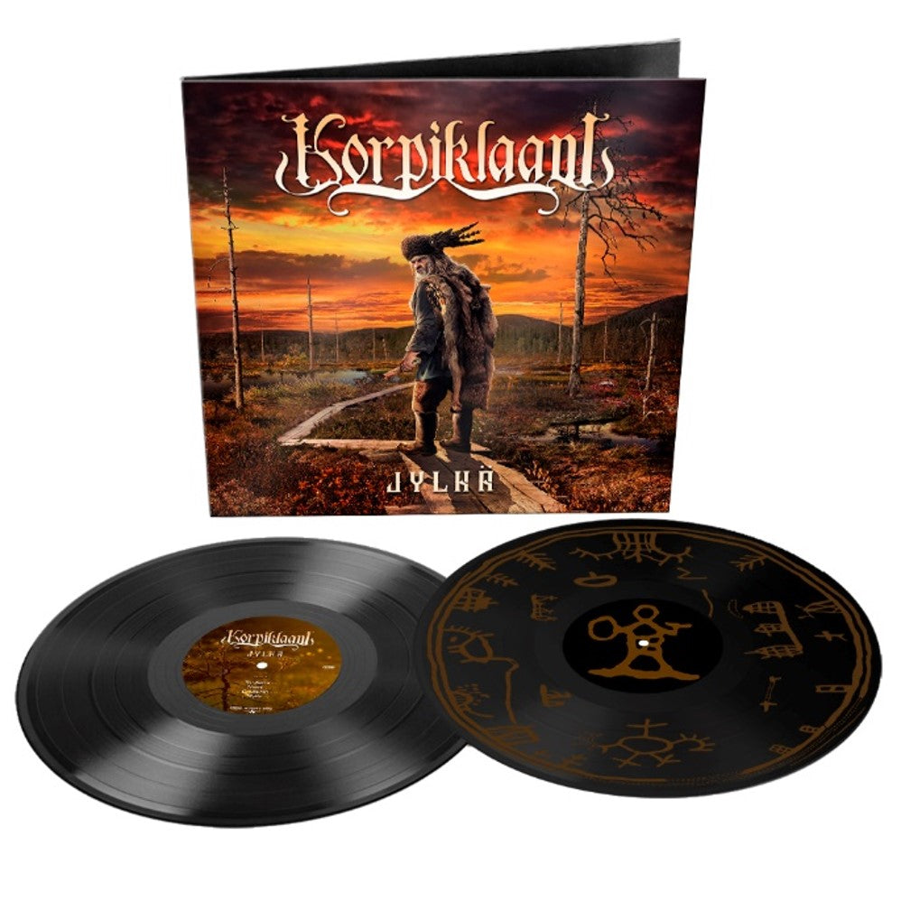 Korpiklaani Jylhä [black in gatefold, Side D silk-printed]