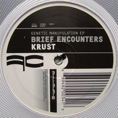 Krust - Genetic Manipulation EP - DOUBLE VINYL