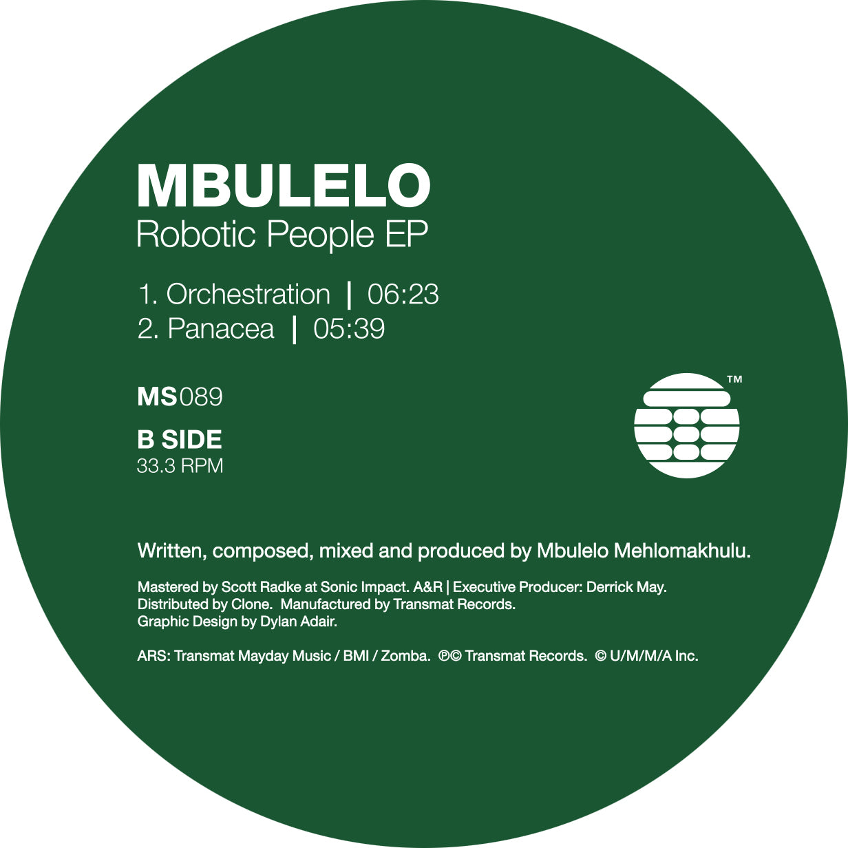 Mbulelo - The Robotic People EP