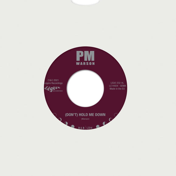 PM Warson - (Don't) Hold Me Down