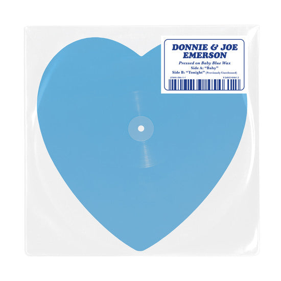 Donnie & Joe Emerson - Baby (Heart Shaped Record) [Baby Blue Wax]