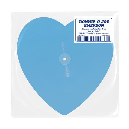 Donnie & Joe Emerson - Baby (Heart Shaped Record) [Baby Blue Wax]