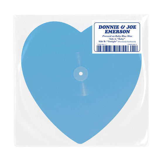 Donnie & Joe Emerson - Baby (Heart Shaped Record) [Baby Blue Wax]
