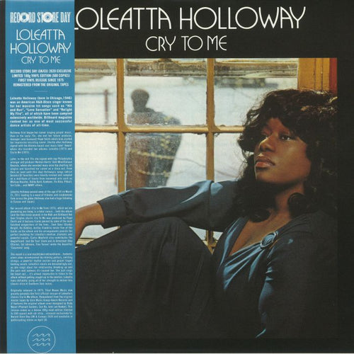 LOLEATTA HOLLOWAY - CRY TO ME (RSD 2020) (ONE PER PERSON)