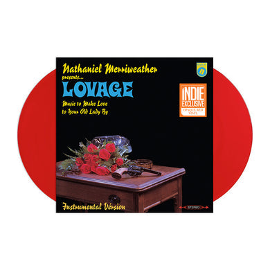 NATHANIEL MERRIWEATHER PRES. LOVAGE - MUSIC TO MAKE LOVE TO YOUR OLD LADY BY (Opaque Red Rose 2LP)