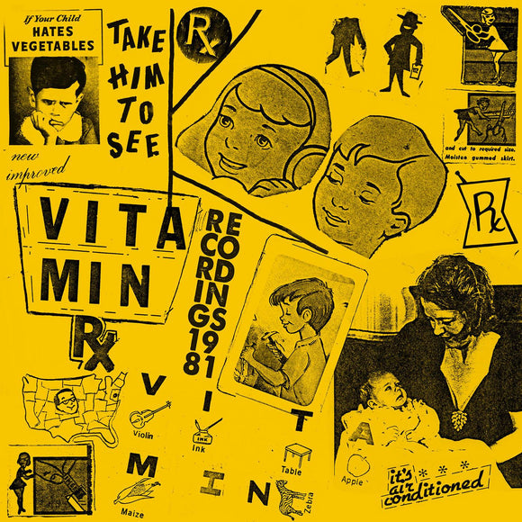 Vitamin - Recordings 1981 (WHITE VINYL)