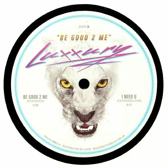 LUXXURY - Be Good 2 Me (LUXXURY mix) [Repress]