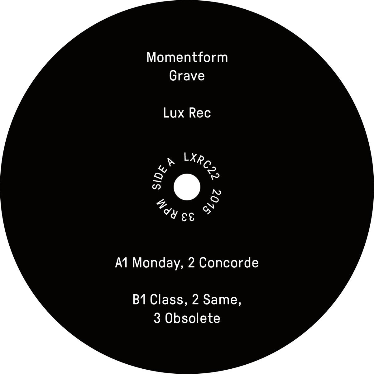 Momentform - Grave [brown marbled vinyl / printed sleeve]