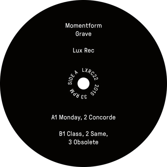 Momentform - Grave [brown marbled vinyl / printed sleeve]