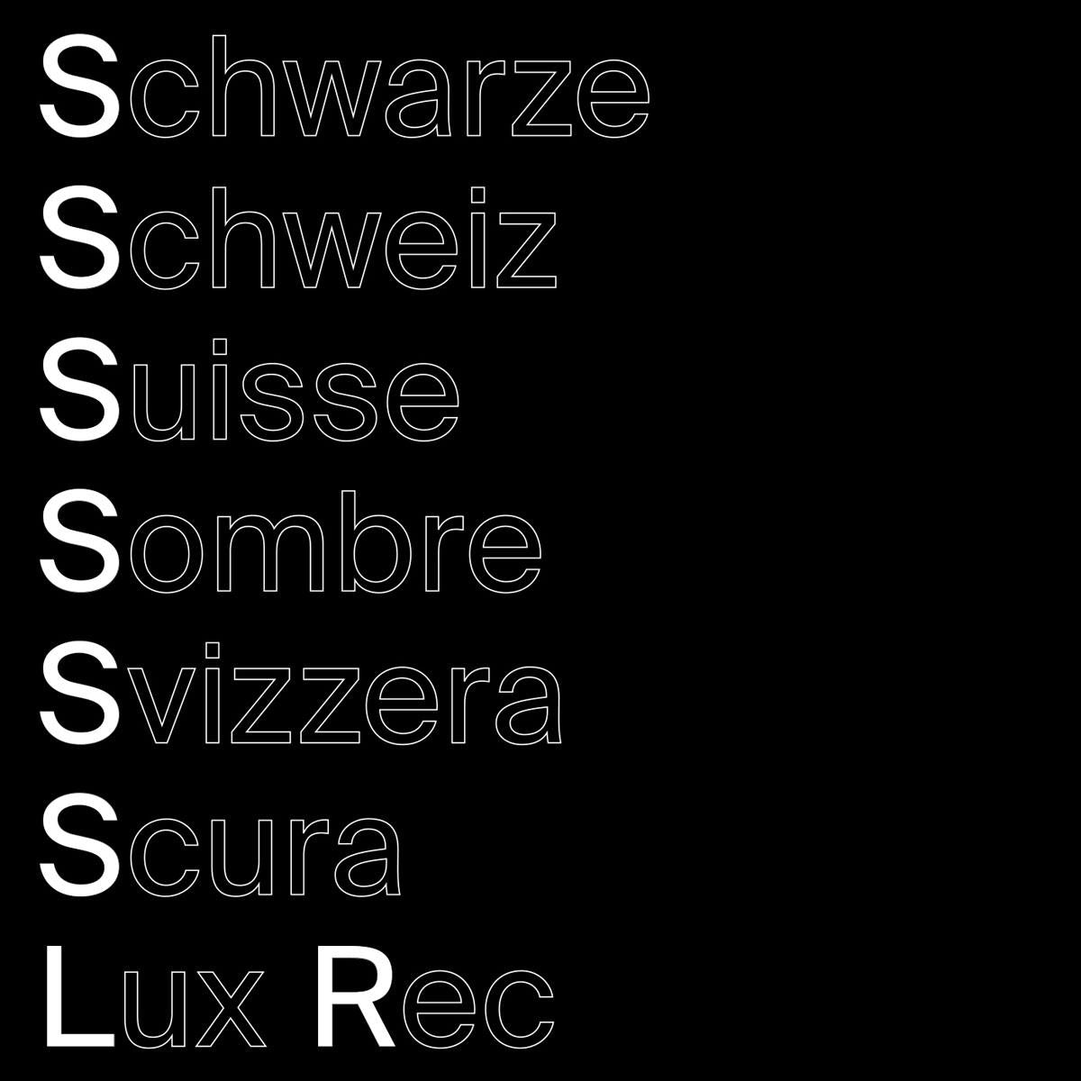 Various Artists - Schwarze Schweiz Suisse Sombre Svizzera Scura [pt2 / printed sleeve]