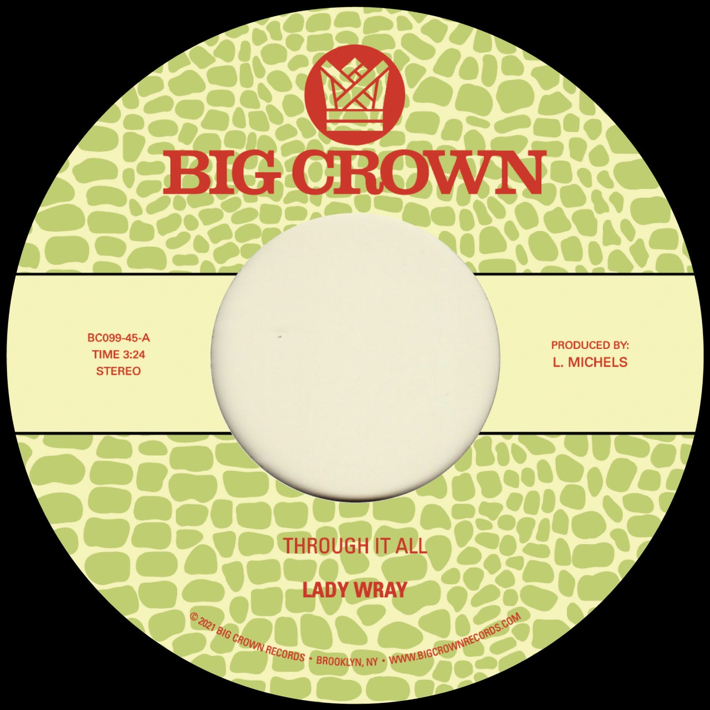 Lady Wray - Through It All b/w Under The Sun