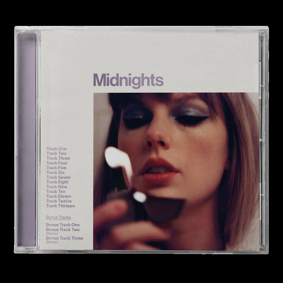 Taylor Swift - Midnights (DELUXE EDITION) CD (Lavender)