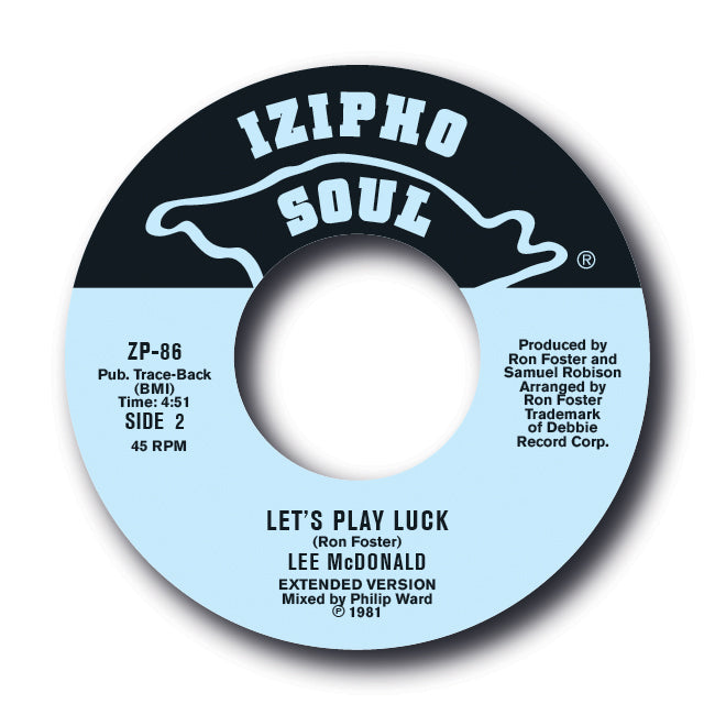 RONFO & KINDRED SPIRITS ORCHESTRA / LEE McDONALD - DON'T LET HIM GET THE BEST OF YOU / LET'S PLAY LUCK