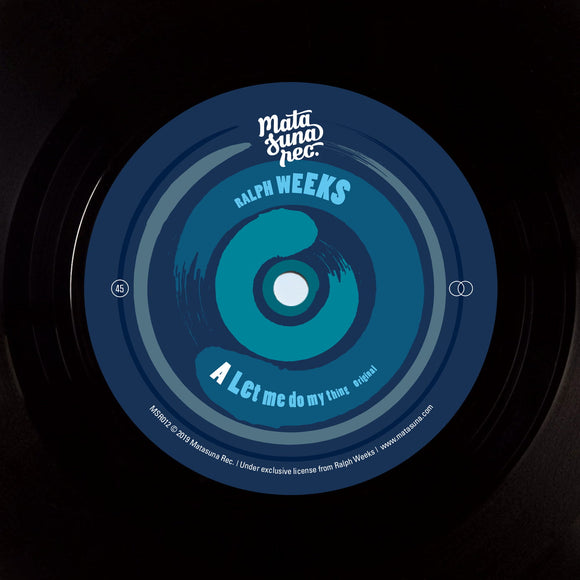 Ralph WEEKS - Let Me Do My Thing (1 per customer)