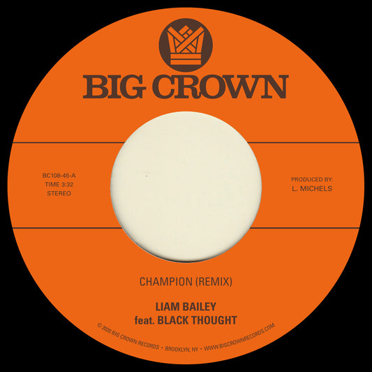 Liam Bailey Champion (Remix) feat Black Thought - Ugly Truth (Remix) feat Lee "Scratch" Perry