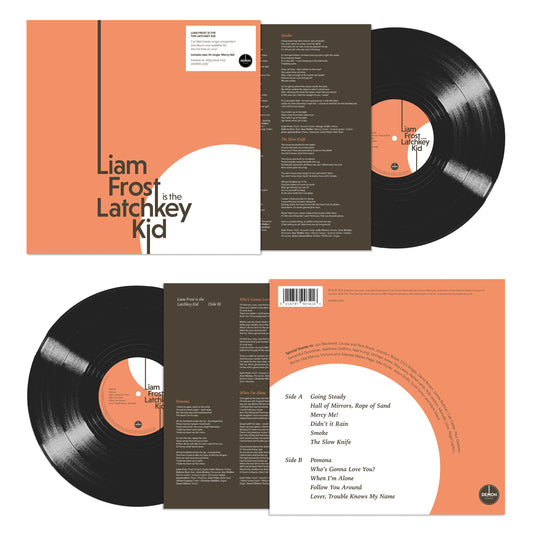 Liam Frost - The Latchkey Kid (Signed x 1500 - 140g black vinyl)
