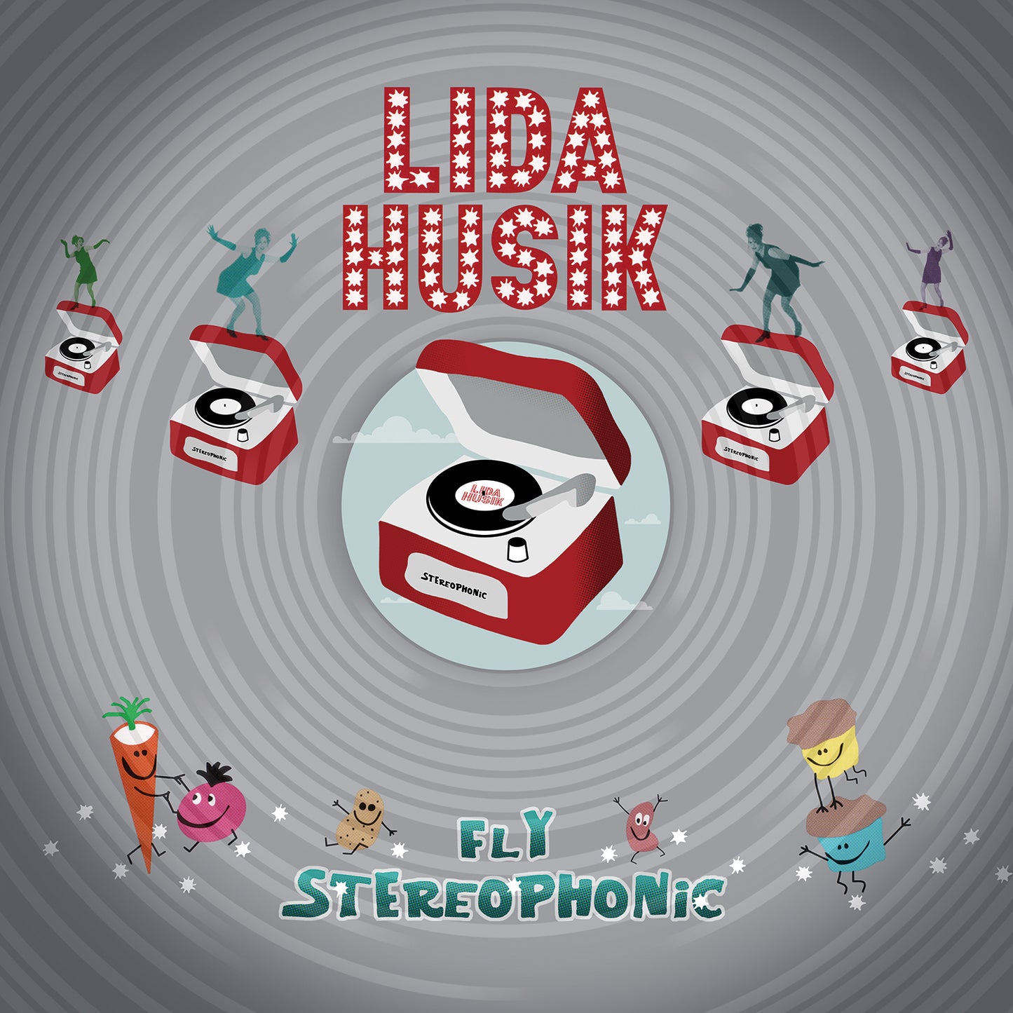 Lida Husik - Fly Stereophonic [Clear Vinyl]