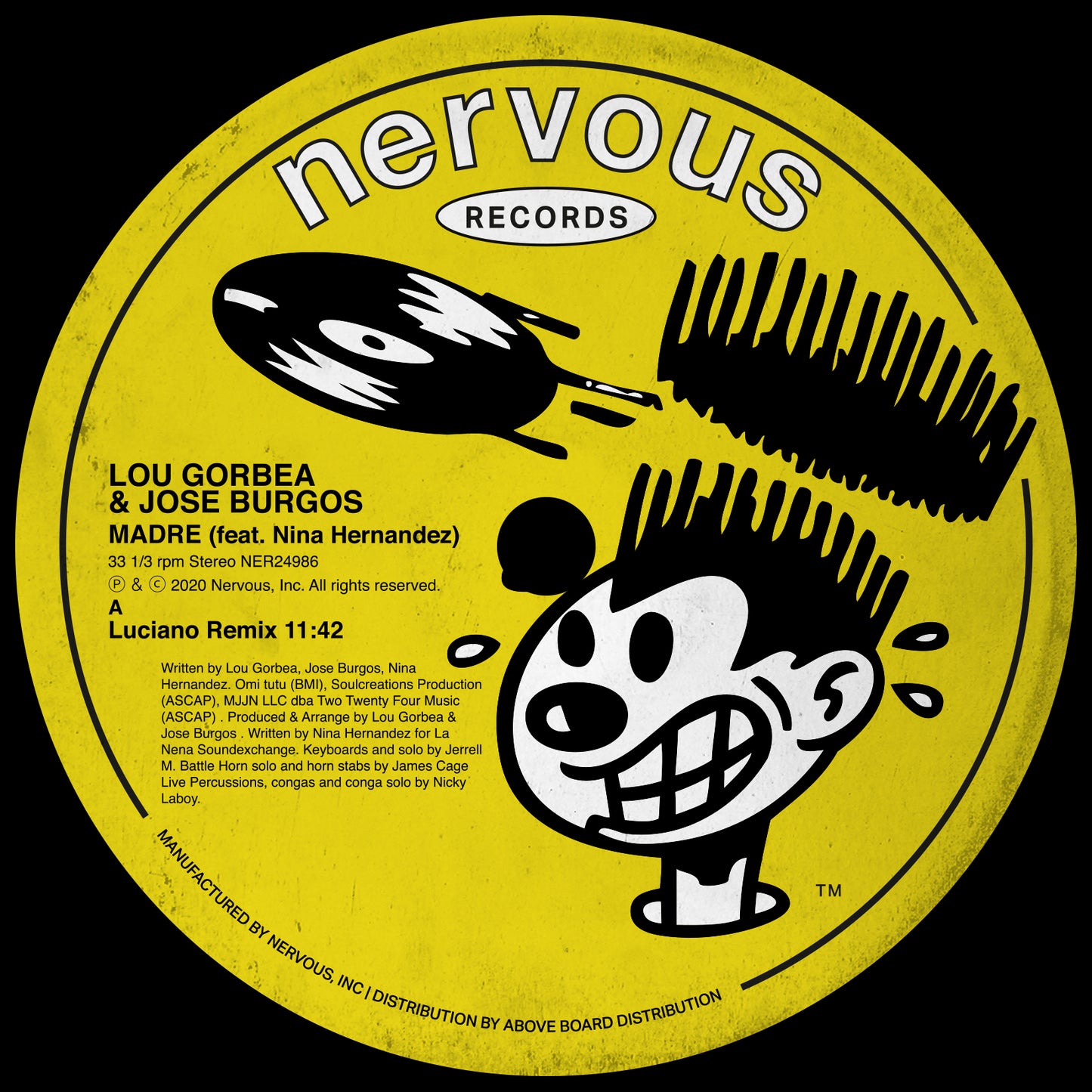 Lou Gorbea & Jose Burgos - Madre feat Nina Hernandez (Inc Luciano / FNX Omar / Sano Remixes)