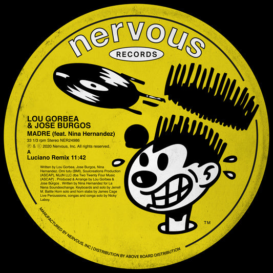 Lou Gorbea & Jose Burgos - Madre feat Nina Hernandez (Inc Luciano / FNX Omar / Sano Remixes)