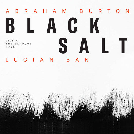 Lucian Ban & Abraham Burton - Blacksalt - Live at the Baroque Hall