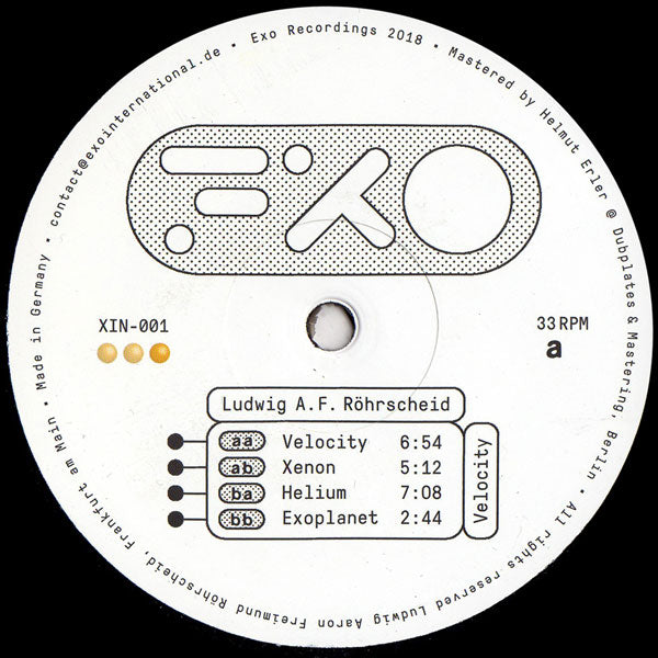 Ludwig A.F. - Velocity [Repress]