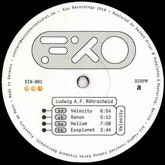 Ludwig A.F. - Velocity [Repress]