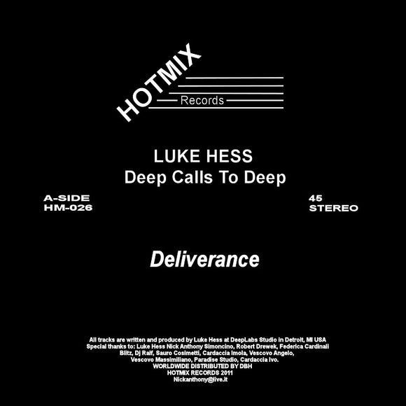 Luke Hess - Deep Calls To Deep