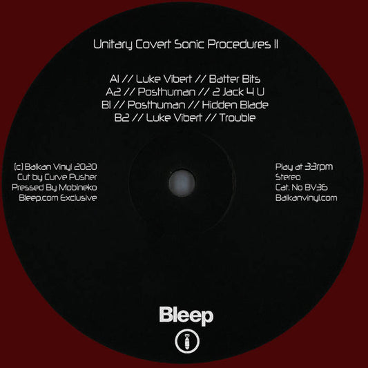 Luke Vibert & Posthuman - Unitary Covert Sonic Procedures II