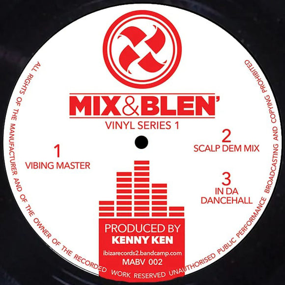Kenny Ken - Mix and Blen' Vinyl Series 1