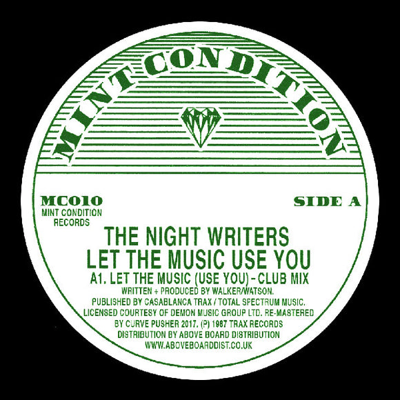 The NIGHT WRITERS - Let The Music Use You (reissue)