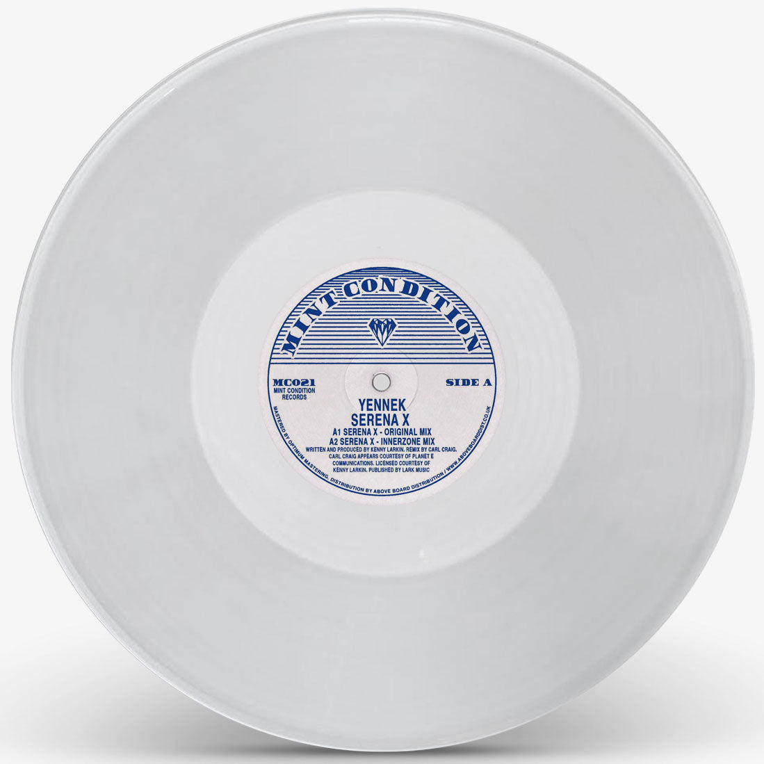 Yennek (Kenny Larkin) - Serena X (Carl Craig Innerzone Mix) (Clear Vinyl Repress)