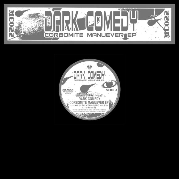 Dark Comedy (Kenny Larkin) - Corbomite Manuever EP (Clear Vinyl Repress)