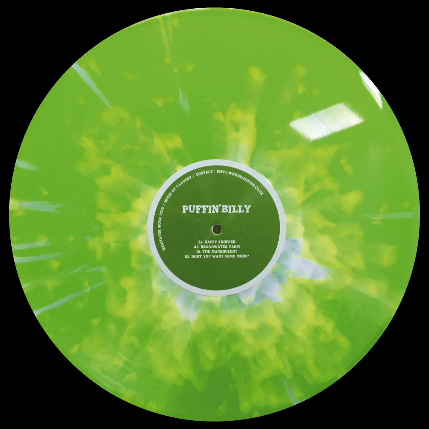 PUFFIN' BILLY - Happy Shopper [Repress - Splatter Vinyl] (ONE PER PERSON)