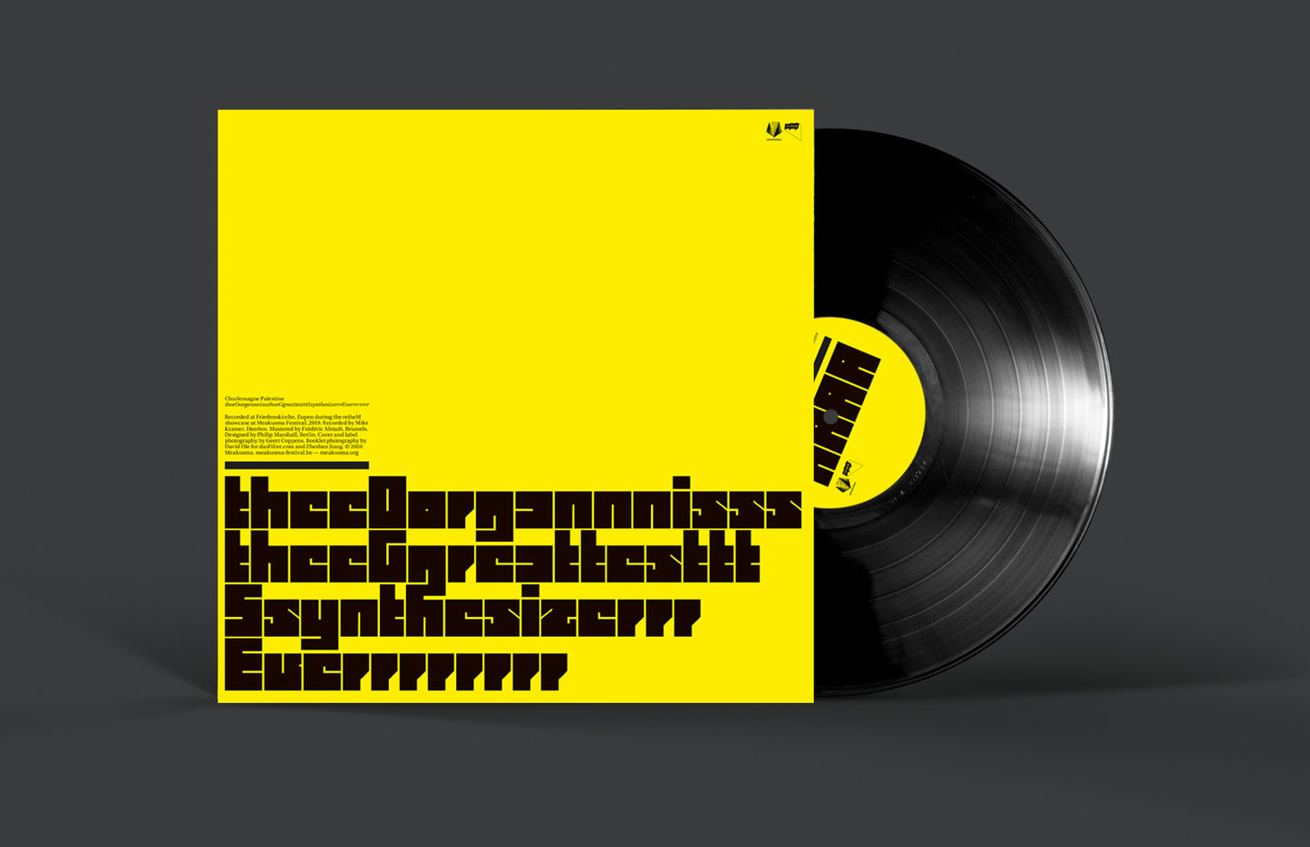 Charlemagne Palestine - TheeOorgannnissstheeGgreattestttSsynthesizerrrEverrrrrrrr