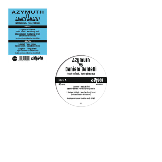 AZYMUTH VS DANIELE BALDELLI - JAZZ CARNIVAL / YOUNG EMBRACE EP
