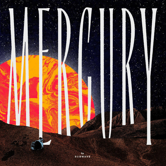Subwave - Mercury EP [full colour sleeve / semi-clear orange marbled vinyl]
