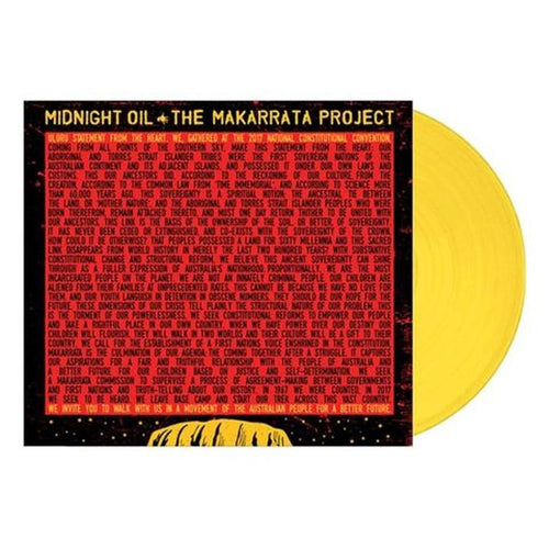 MIDNIGHT OIL - THER MAKARRATA PROJECT [Yellow LP]