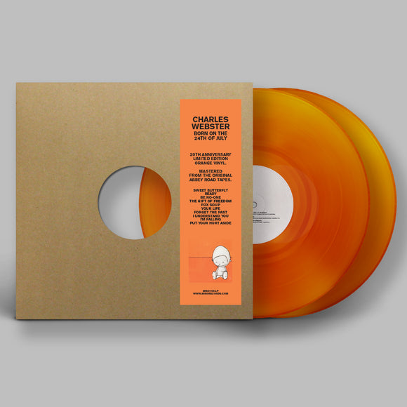 Charles Webster - Born On The 24th Of July (Reissue) (Transparent Orange Vinyl)